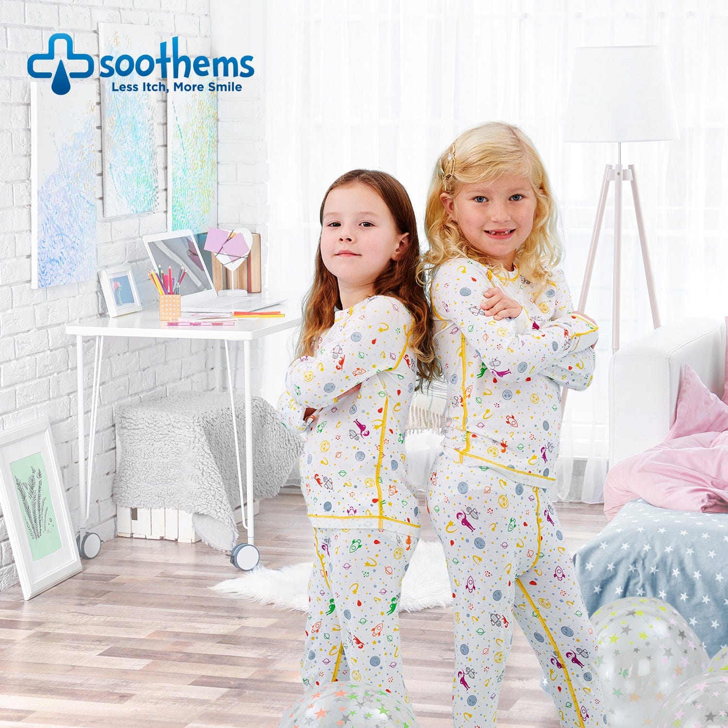 Eczema Pajama Pants for Kids Wet Wrap Therapy and Sensitive Skin | Soothems  Itch Relief Bottoms