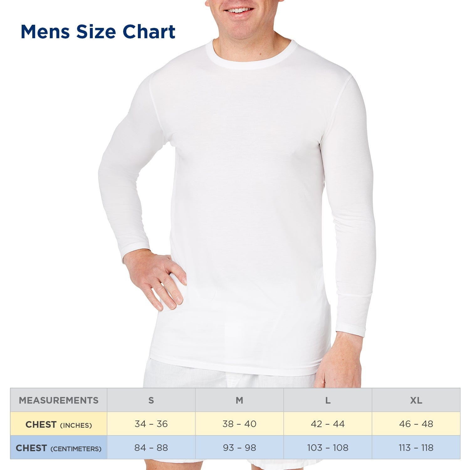 The Boob Chart Men's Long Sleeve T-Shirt The Boob Chart Long